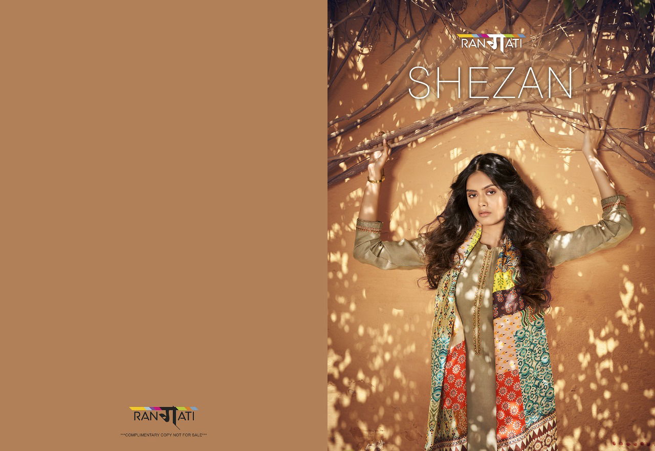 Rangati Shezan Fancy Wear Printed Designer Latest Salwar Suit Collection